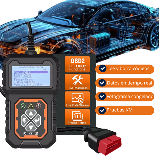 Instrumento de diagnóstico OBD para automóvil